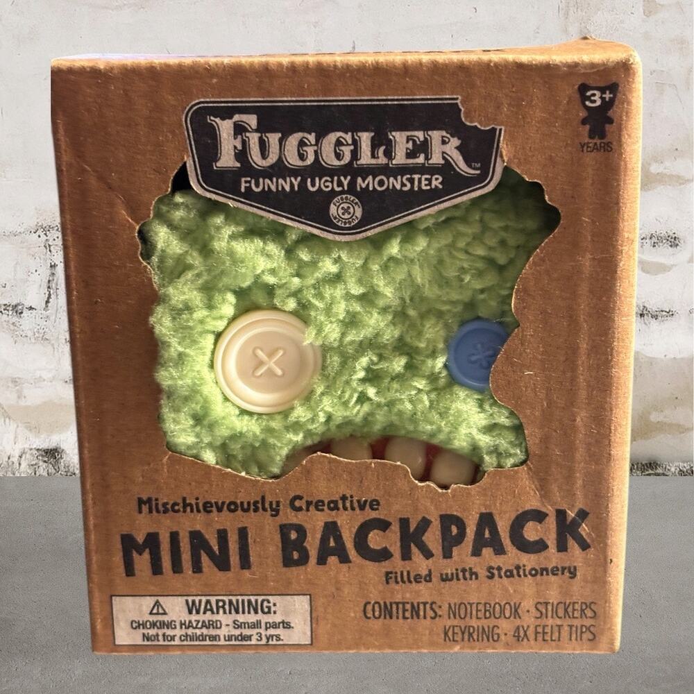 Fuggler Green Mini Backpack with Stationary NIB